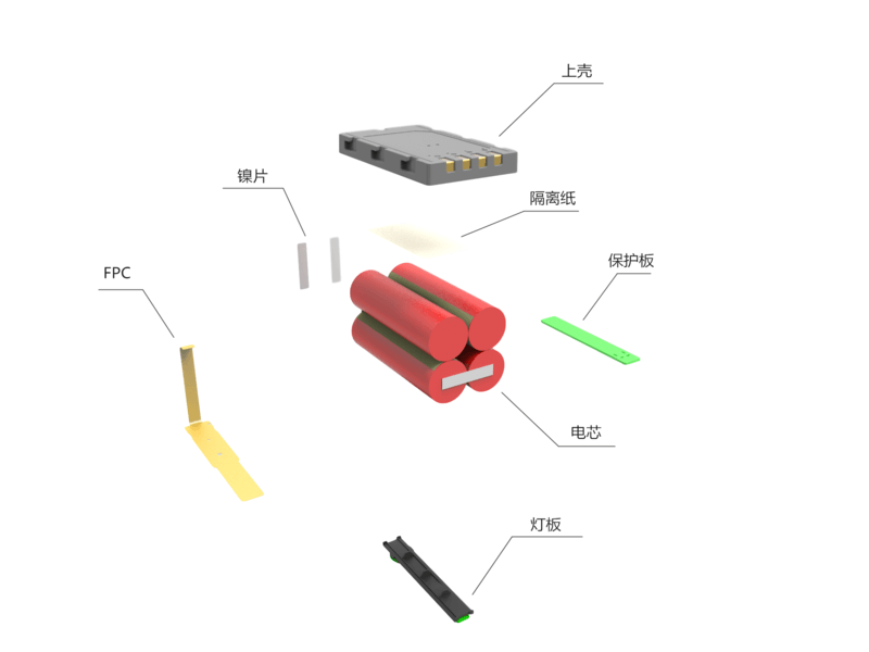 7.2V/6.4AH RTK测绘锂电池解决方案-深圳市拓湃新能源科技有限公司