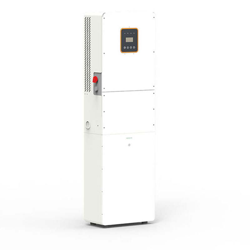 TOPAK 8KVA+15KWh垂直家用太阳能逆变器储能一体机锂离子电池 可并机款