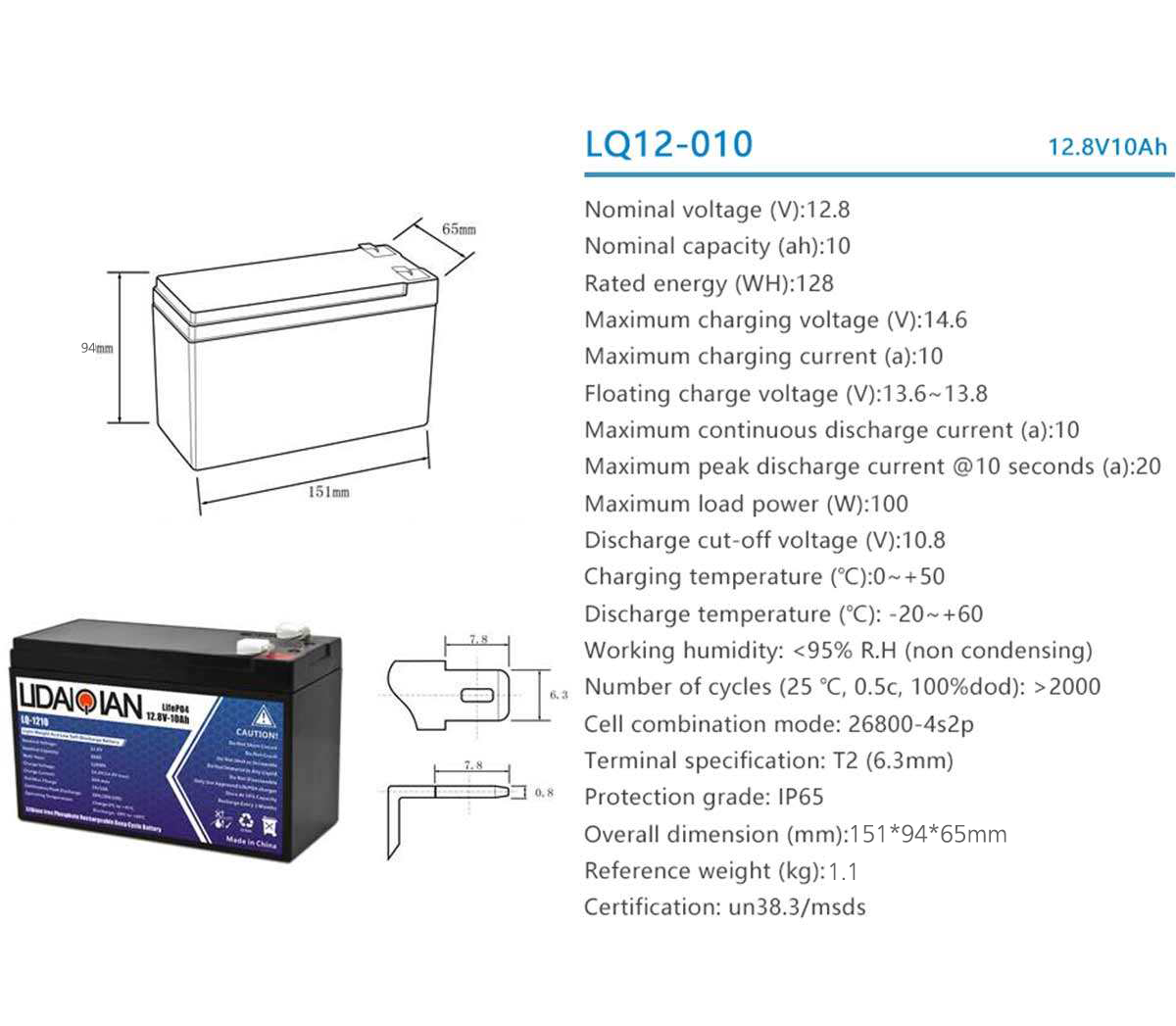 LifePO4 battery